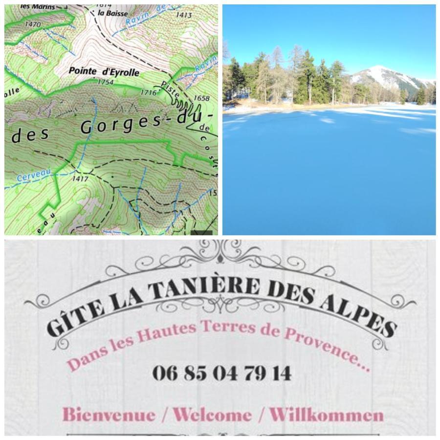 Gite La Taniere Des Alpes Bayons Экстерьер фото